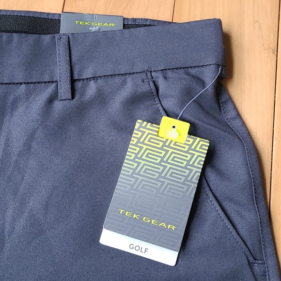 Take Gear Gray Men's Golf Shorts - Picture 3 of 3